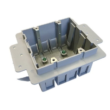 Ipex Electrical Box, ICF Electrical Box Type, 2 Gangs, PVC 220021